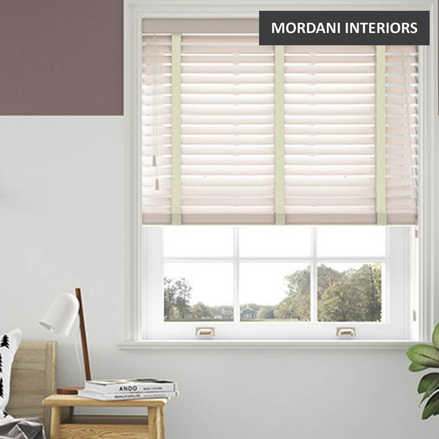 Classic Cream Wooden Venetian Blind